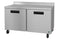 Refrigerator, Two Section Worktop, Stainless Doors with Lock