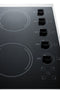 27" Wide 230V 5-Burner Radiant Cooktop
