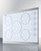27" Wide 230V 5-Burner Radiant Cooktop
