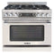 36″ Grand Chef Dual Fuel Range 6 Burners LP
