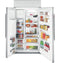 Café 42" Smart Built-in Side-by-side Refrigerator With Dispenser
