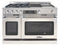 48″ Grand Chef Dual Fuel Range 4 Burners / Grill / Griddle LP
