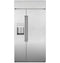 Café 48" Smart Built-in Side-by-side Refrigerator With Dispenser