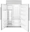 Café 48" Smart Built-in Side-by-side Refrigerator With Dispenser