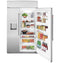 Café 48" Smart Built-in Side-by-side Refrigerator With Dispenser