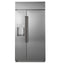 Café 48" Smart Built-in Side-by-side Refrigerator With Dispenser