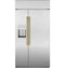 Café 48" Smart Built-in Side-by-side Refrigerator With Dispenser