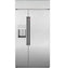 Café 48" Smart Built-in Side-by-side Refrigerator With Dispenser