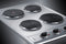 30" Wide 208/240V 4-Burner Solid Disk Cooktop