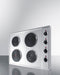 30" Wide 208/240V 4-Burner Solid Disk Cooktop