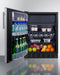 24" Wide Refrigerator-Freezer, ADA Compliant