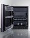 24" Wide Refrigerator-Freezer, ADA Compliant (Panel Not Included)