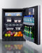 24" Wide Refrigerator-Freezer, ADA Compliant (Panel Not Included)