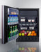 24" Wide Refrigerator-Freezer (Panel Not Included)