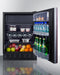 24" Wide Refrigerator-Freezer (Panel Not Included)