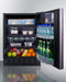 24" Wide Refrigerator-Freezer (Panel Not Included)