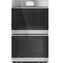30" Smart Built-in Convection Double Wall Oven In Platinum Glass
