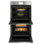 30" Smart Built-in Convection Double Wall Oven In Platinum Glass