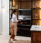 30" Smart Built-in Convection Double Wall Oven In Platinum Glass