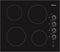 24" Built-In Electric Cooktop, Side Controls