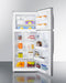 30" Wide Top Freezer Refrigerator with Icemaker