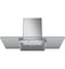 36" Wall-mount Glass Canopy Chimney Hood