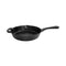 5-Piece Enameled Cast Iron Cookware Set in Black Matte