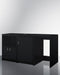 64" Wide Casework Suite with Beverage Center and Microwave, ADA Height