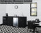 85" Wide Casework Suite with Beverage Center and Microwave, ADA Height
