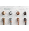 Café 5 Electric Cooktop Knobs - Brushed Black