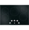 Café 5 Electric Cooktop Knobs - Brushed Stainless