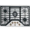 5 Gas Cooktop Knobs - Brushed Bronze