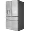 Energy Star® 22.3 Cu. Ft. Smart Counter-depth 4-door French-door Refrigerator In Platinum Glass