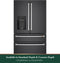 Energy Star® 22.3 Cu. Ft. Smart Counter-depth 4-door French-door Refrigerator
