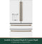 Energy Star 22.3 Cu. Ft. Smart Counter-depth 4-door French-door Refrigerator