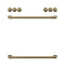Café Handle Kit - Range Brushed Brass