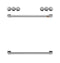 Front Control Electric Knobs And Handles - Brushed Stainless