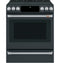 Front Control Electric Knobs And Handles - Brushed Stainless