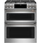Front Control Gas Knobs And Handles - Brushed Black