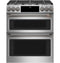 Front Control Gas Knobs And Handles - Brushed Black