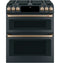 Front Control Gas Knobs And Handles - Brushed Bronze
