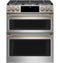 Front Control Gas Knobs And Handles - Brushed Bronze