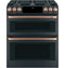Front Control Gas Knobs And Handles - Brushed Copper