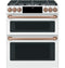 Front Control Gas Knobs And Handles - Brushed Copper