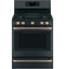 Freestanding Gas Knobs And Handles - Brushed Bronze