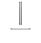 Refrigeration Handle Kit - Brushed Black