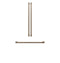 Refrigeration Handle Kit - Brushed Bronze