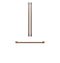 Refrigeration Handle Kit - Brushed Copper