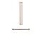 Refrigeration Handle Kit - Brushed Copper