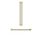 Café Refrigeration Handle Kit - Brushed Brass